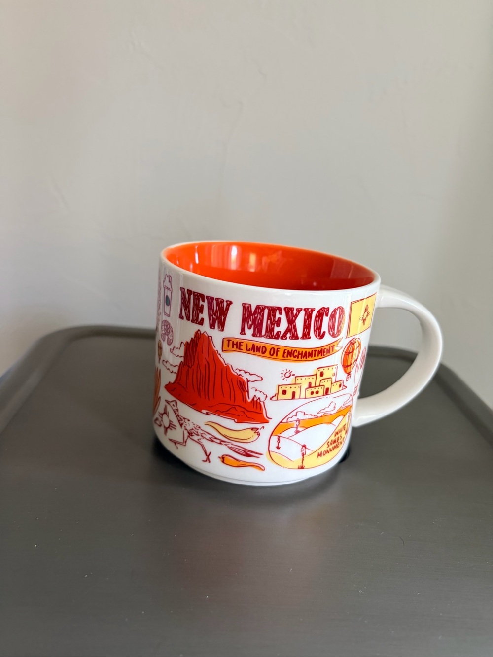 Starbucks “Been There Series”New Mexico Across the Globe Mug 2021 Orange